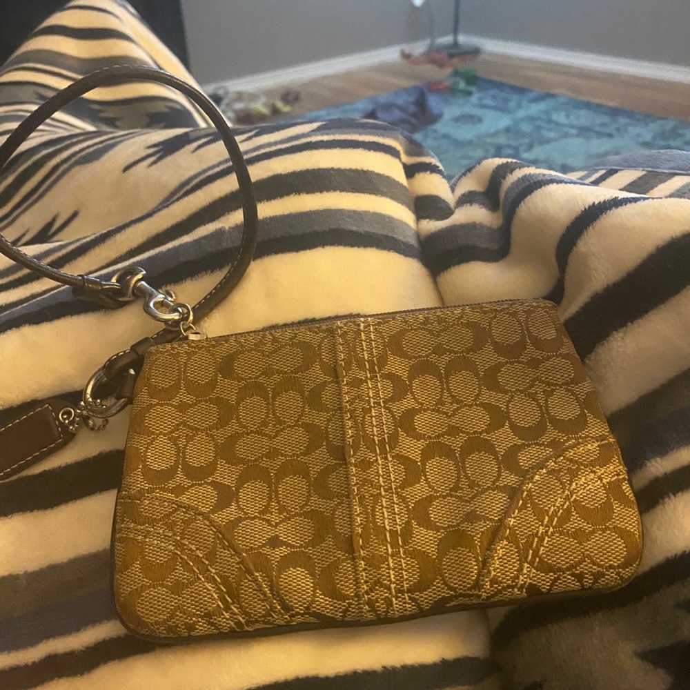 Coach wristlet